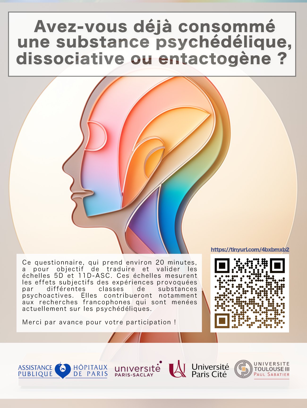 Participez à une étude scientifique sur les expériences psychédéliques